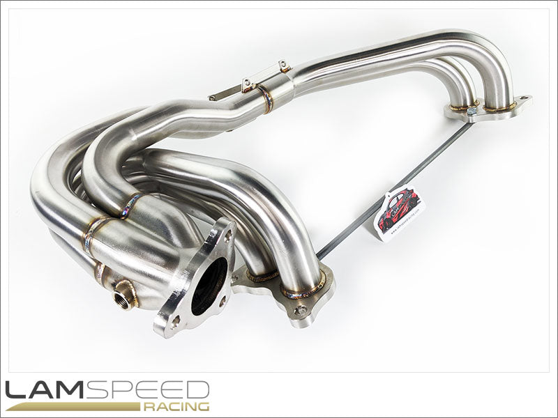 MC Motorsports Subaru EJ20/25 Unequal Length Performance Exhaust Manifold /  Headers UEL - WRX 94-14/STI 94-17/FORESTER 97-13/LIBERTY 04-09