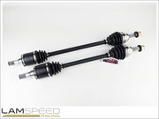 Lamspeed Racing - 1000+HP Rear Drive Shafts for RS Differential - Mitsubishi Evo 5-9.