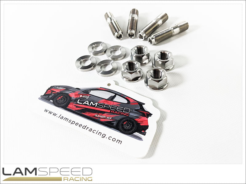 Lamspeed Racing - Titanium Exhaust Manifold to Turbo Stud Kit - Mitsubishi Evolution 4/5/6/7/8/9/10.