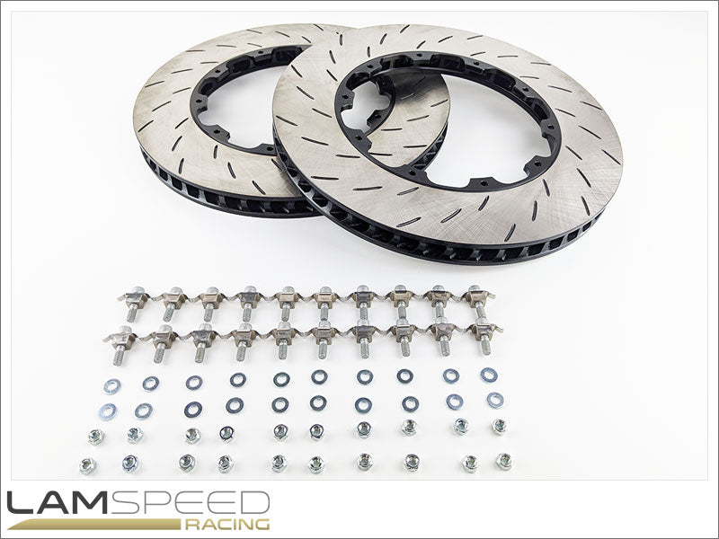 Motion Control MC 2 Piece Floating Replacement Brake Rotors - Toyota GR Yaris 2020+.