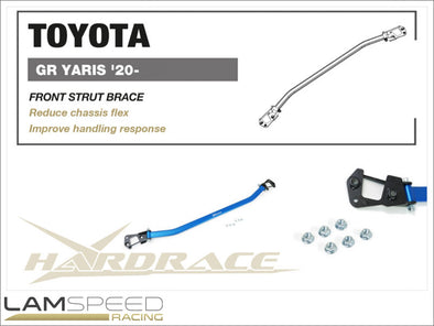 Hardrace Toyota GR Yaris Front Strut Brace - Q0844.