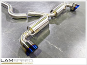 Lamspeed Racing MC SS304 Stainless Steel Catback Exhaust - Toyota GR4 Yaris.