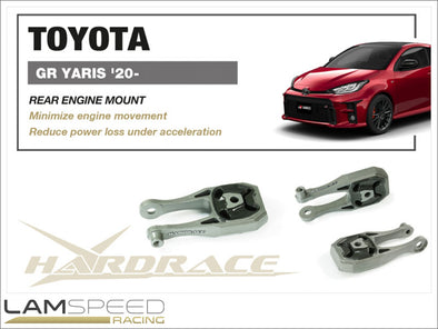 Hardrace Toyota GR Yaris 2020+ REAR ENGINE MOUNT - Q0905.