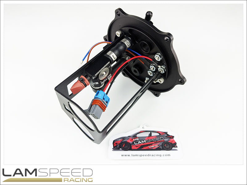 Radium Engineering Double Fuel Pump Hanger, Mitsubishi Evolution 7-9.