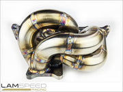 KLM Fabrications Mitsubishi Evolution 10 Stock Frame Exhaust Manifold.