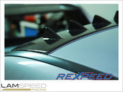 Rexpeed Mitsubishi Evo 7-9 Dry Carbon Vortex Generator.