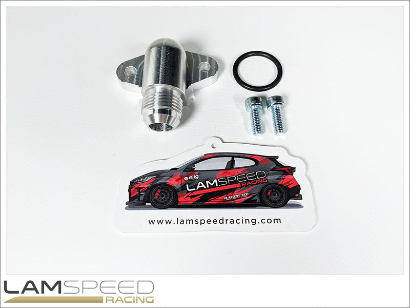 Lamspeed Racing Toyota GR Yaris  -10AN Oil Drain Fitting.