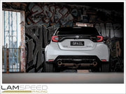 Lamspeed Racing MC GR1 Titanium Catback Exhaust - Toyota GR4 Yaris.