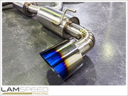 Lamspeed Racing MC GR1 Titanium Catback Exhaust - Toyota GR4 Yaris.