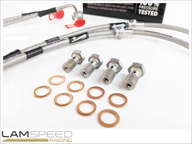 Goodridge - Braided Brake Line Kit - Mitsubishi Evo 5-10.