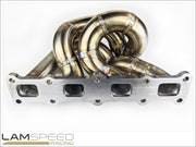 KLM Fabrications Mitsubishi Evolution 10 Stock Frame Exhaust Manifold.