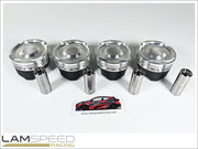 LAMSPEED RACING - CUSTOM WISECO 1400HD FORGED PISTONS - 2.2L 9.5:1CR - MITSUBISHI 4G63.