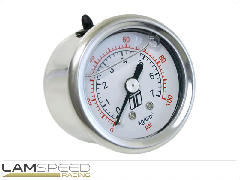 Turbosmart Gauge 0-100psi – Liquid Filled Suit FPR & OPR Series.