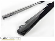 MC Carbon Fibre Side Skirt Extensions - Toyota GR Yaris 2020+.