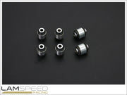 Hardrace Rear Lower Control Arm Spherical Bearing Bush Kit - Mitsubishi EVO 4-9 - Steel Arms.