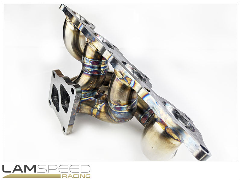 KLM Fabrications Mitsubishi Evolution 4-9 Stock Frame Exhaust Manifold.