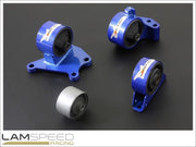 Hardrace Hardened Engine Mount - Mitsubishi EVO 7-9, 6MT - Complete 4 Piece Kit.