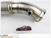 Lamspeed Racing Catless Downpipe and Mid-Pipe - 2020+ Toyota GR Yaris.
