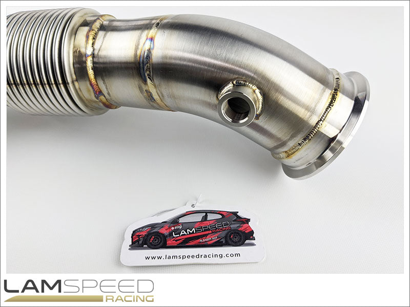 Lamspeed Racing 100 Cell Catted Downpipe and Mid-Pipe - 2020+ Toyota GR Yaris.