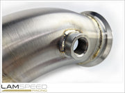 Lamspeed Racing 100 Cell Catted Downpipe and Mid-Pipe - 2020+ Toyota GR Yaris.