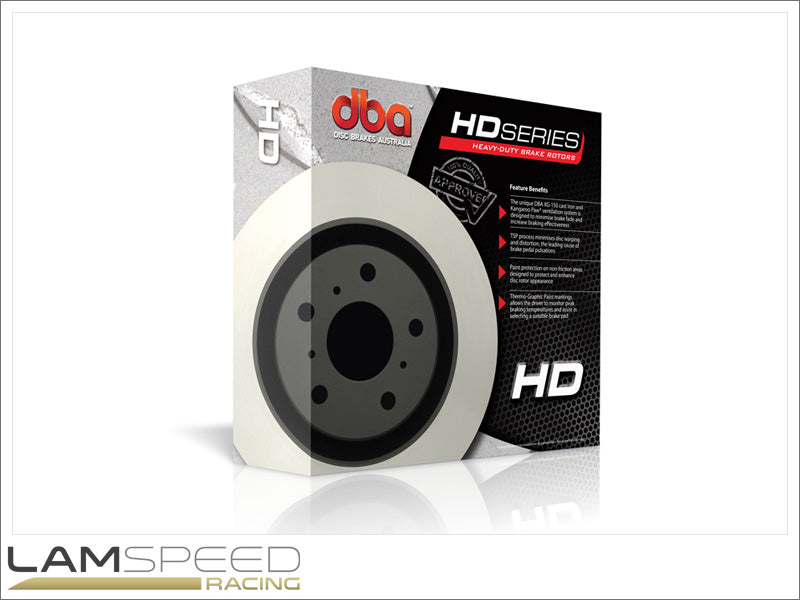 DBA - 4000 Series HD Brake Rotors - Mitsubishi Evolution 4-9.