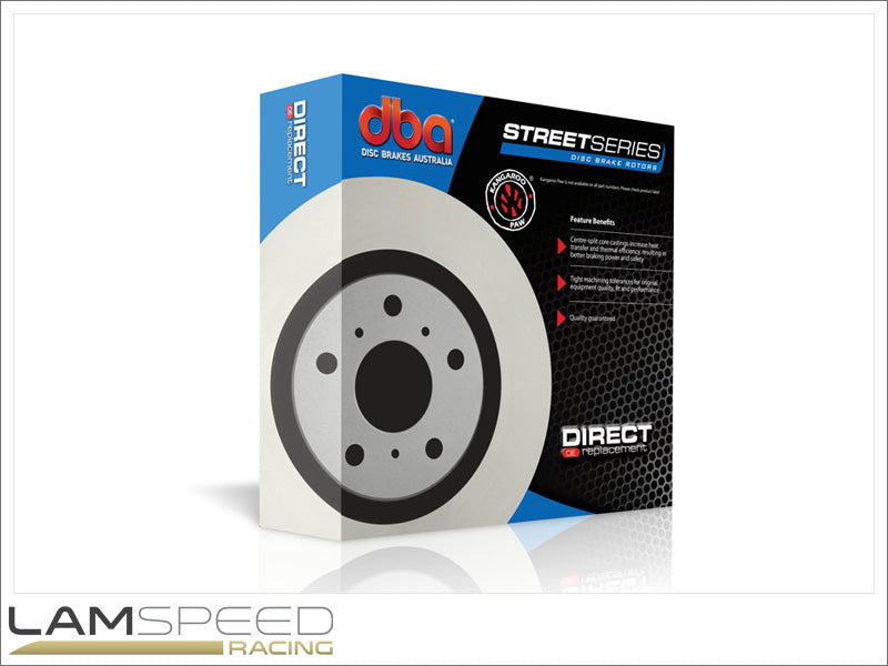 DBA - Street Series Standard Brake Rotors - Mitsubishi Evolution 4-9.