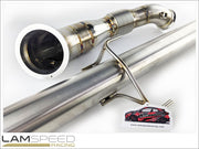 Lamspeed Racing Catless Downpipe and Mid-Pipe - 2020+ Toyota GR Yaris.