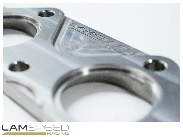 Lamspeed Racing Mitsubishi Evolution 1-9 4G63 Stainless Steel SS304 Exhaust Manifold Flange.