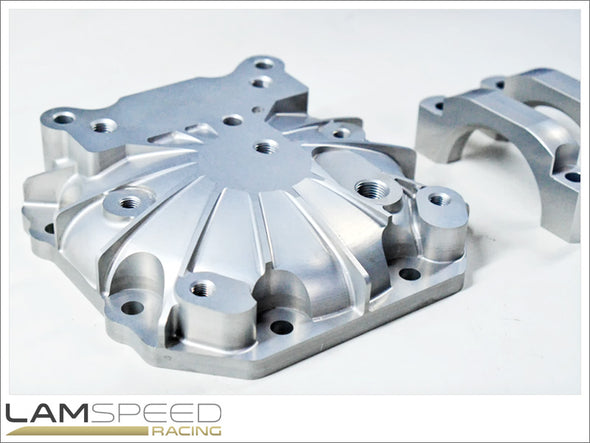 Lamspeed Racing - 7075 Billet RS Diff Hat and Cap Package - Mitsubishi EVO 4 - 10.