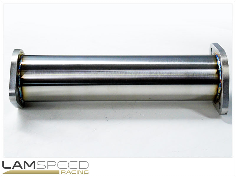 Lamspeed Racing - Stainless Steel Decat Pipe - Mitsubishi Evo 4, 5 & 6.