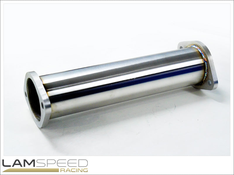 Lamspeed Racing - Stainless Steel Decat Pipe - Mitsubishi Evo 4, 5 & 6.