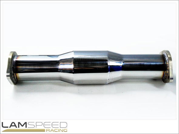 Lamspeed Racing - Direct Fit High Flow Catalytic Converter - Mitsubishi Evolution 7, 8 & 9.