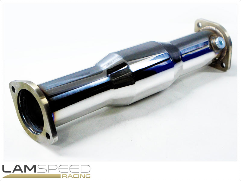 Lamspeed Racing - Direct Fit High Flow Catalytic Converter - Mitsubishi Evolution 7, 8 & 9.