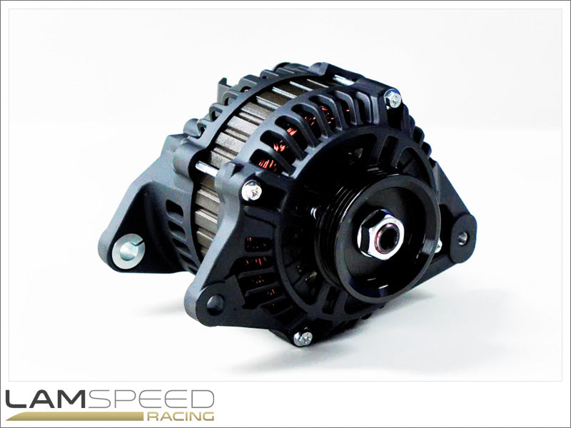 Lamspeed Racing - High Output Alternator - Nissan RB20/25/26/30 - 180 AMP.