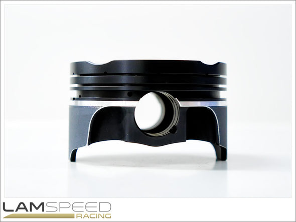 Lamspeed Racing - Custom Wiseco Forged Pistons - 2.2L 9.5:1CR - Mitsubishi 4G63.