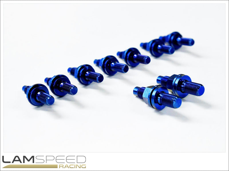 Lamspeed Racing - Titanium Exhaust Manifold Stud Kit - 4G63.