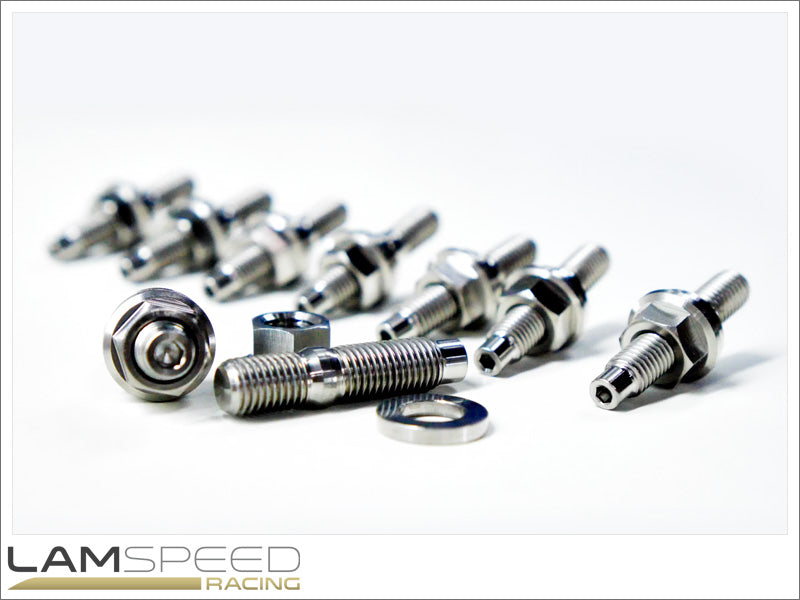 Lamspeed Racing - Titanium Exhaust Manifold Stud Kit - 4G63.