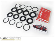 Mitsubishi Evolution 5/6/7/8/9 - Subaru WRX STI Genuine Brembo Front and Rear Brake Caliper Seal Rebuild Kit.