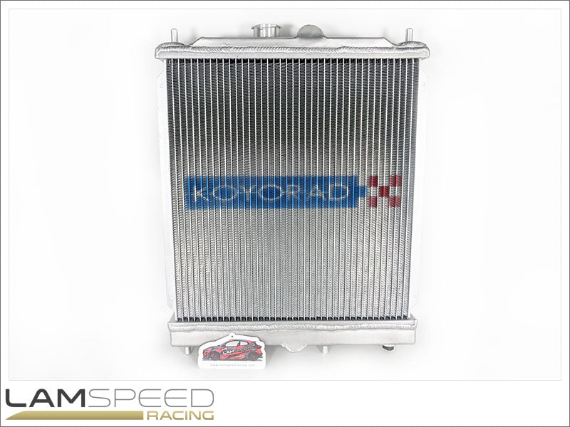 KOYORAD HH032412 Half 1/2 SIZED ALUMINIUM RACING RADIATOR (MITSUBISHI EVO 4-9).