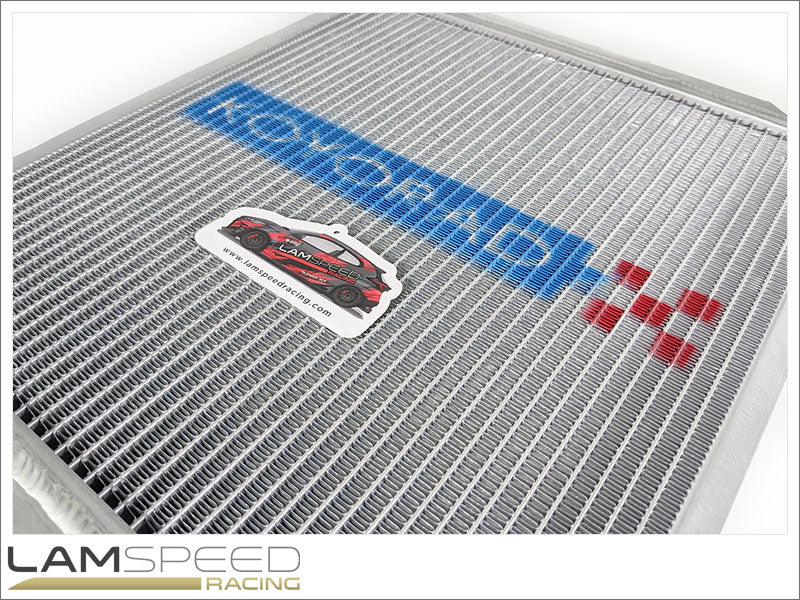 KOYORAD HH032412 Half 1/2 SIZED ALUMINIUM RACING RADIATOR (MITSUBISHI EVO 4-9).