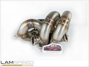 Extreme Turbo Systems ETS Mitsubishi Evo 4-9 T4 Twin Scroll Stock Location Exhaust Manifold.