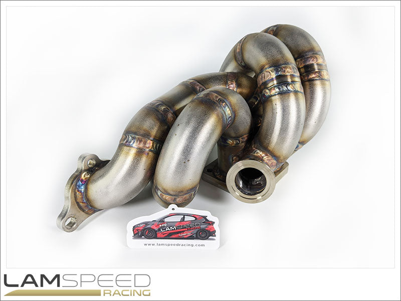 Extreme Turbo Systems ETS Mitsubishi Evo 4-9 T4 Twin Scroll Stock Location Exhaust Manifold.