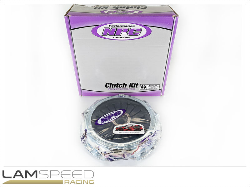 NPC Lamspeed Racing Spec Single Plate Organic Heavy Duty Clutch - Mitsubishi Evo 4/5/6/7/8/9.