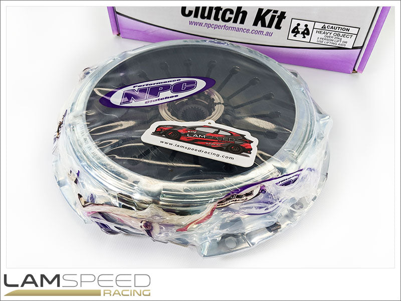 NPC Lamspeed Racing Spec Single Plate Organic Heavy Duty Clutch - Mitsubishi Evo 4/5/6/7/8/9.