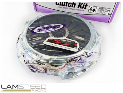 NPC Lamspeed Racing Spec Single Plate Organic Heavy Duty Clutch - Mitsubishi Evo 4/5/6/7/8/9.