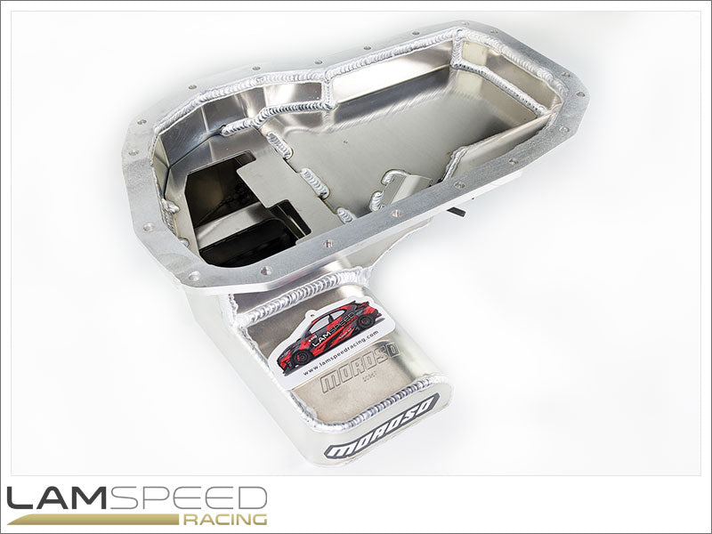 AMS Moroso Extra Oil Capacity Wet Sump Oil Pan & Baffle Package - Mitsubishi EVO 4/5/6/7/8/9.