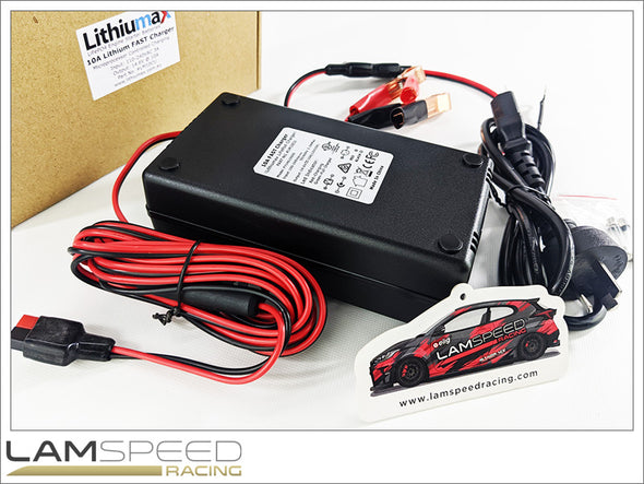 Lithiumax 10A Maintenance Charger - Microprocessor Controlled.