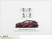 Lamspeed Racing 6061 Billet Shifter Base Bushes - 2020+ Toyota GR Yaris.