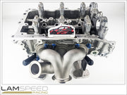 Lamspeed Racing SS347 Cast Stainless Steel V Band, 45mm External Wastegate Toyota GR Yaris / Corolla G16E-GTS Turbo Exhaust Manifold.