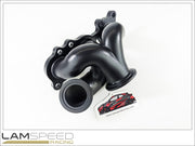 Lamspeed Racing SS347 Cast Stainless Steel V Band, 45mm External Wastegate Toyota GR Yaris / Corolla G16E-GTS Turbo Exhaust Manifold.